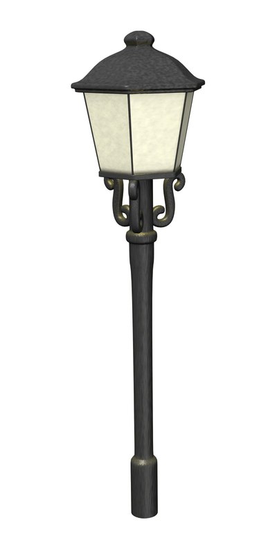 Street Lamp 3d 3ds