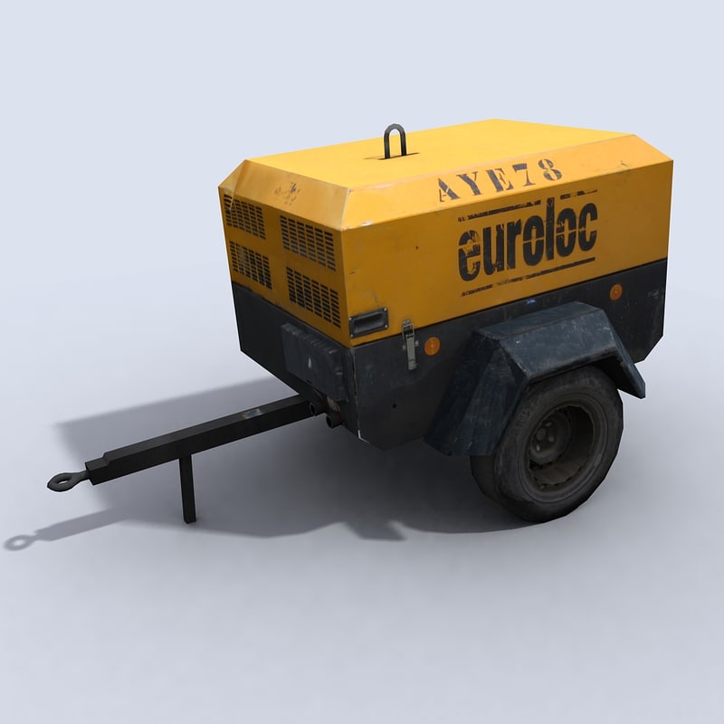 compressor 1 vehicle 3d model