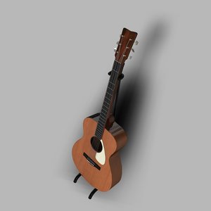3ds accoustic guitar