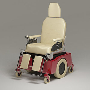 3d wheelchair wheel chair