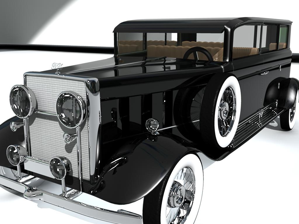 old car 3d 3ds