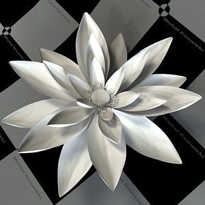 flower 3d model