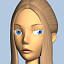 female characters v3 2 3d model