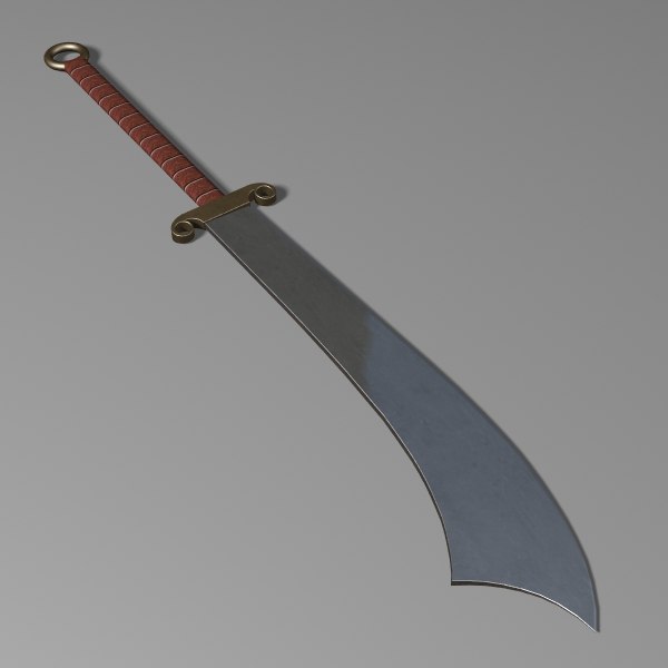 dao sword 3d 3ds