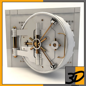 3d model bank vault