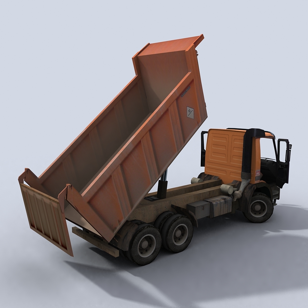 Dump Truck 3d Model