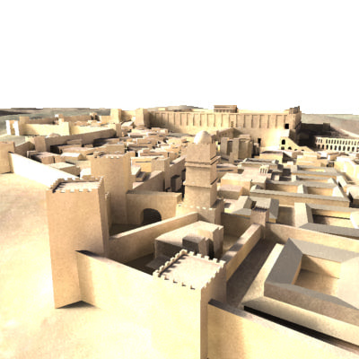 jerusalem temple 3d model