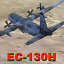 ec-130h aircraft 3d 3ds