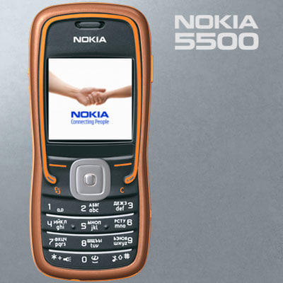 Nokia 5500 sport обзор