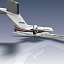 hawker 4000 aircraft business jet 3d model