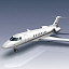 hawker 4000 aircraft business jet 3d model