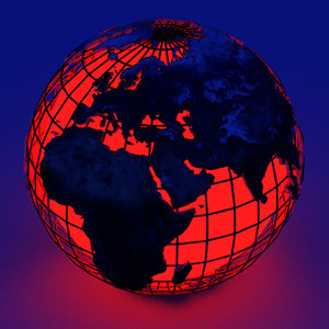 globe earth 3d model