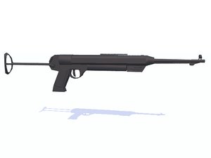 free shotgun 3d model