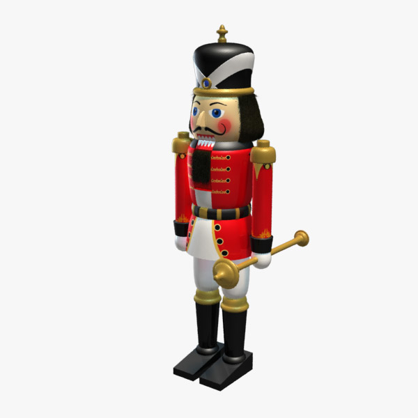 3d model nutcracker character