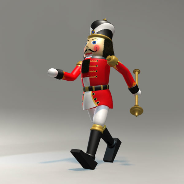 3d model nutcracker character