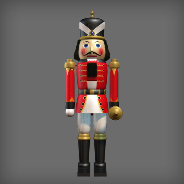3d model nutcracker character