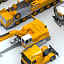 3d construction vehicles pack model