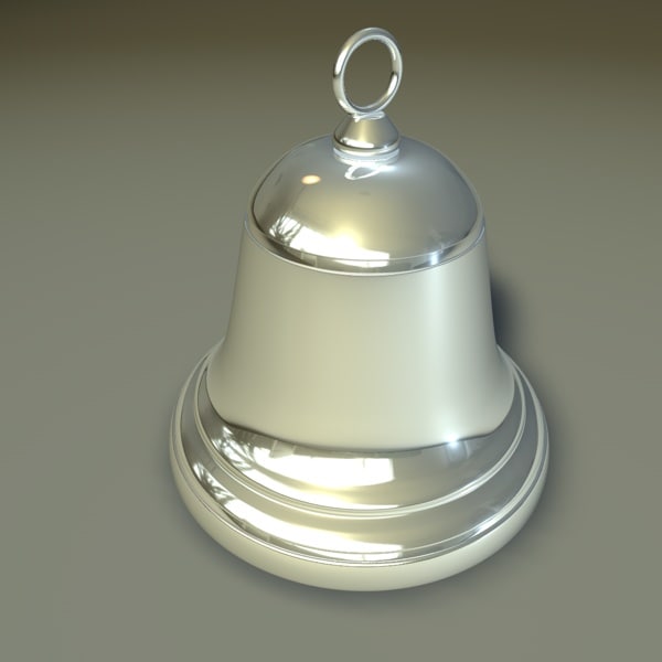 christmas bell 3d model