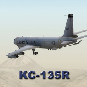 kc-135r stratotanker aircraft kc-135 3d max