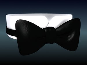 black bow tie 3ds
