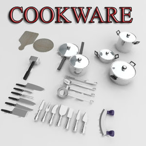 cookware cook ware 3d model