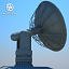 satellite dish 3d model