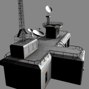 command control station 3d model