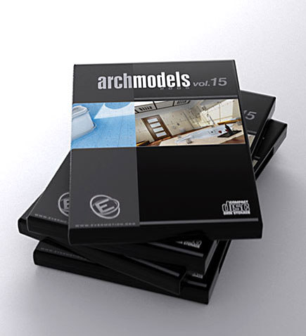 archmodels 15 bathrooms 3d model