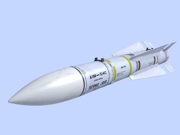 aim- missiles 3d max