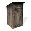 3d 3ds historical outhouse