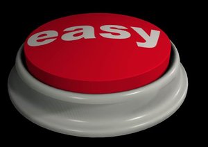 3d easy button model