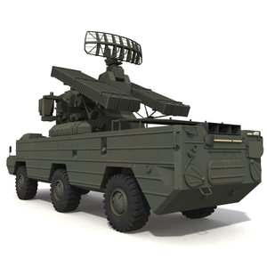 sa8 military vehicle 3d obj
