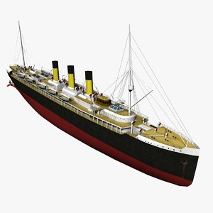 ocean liner 3d model