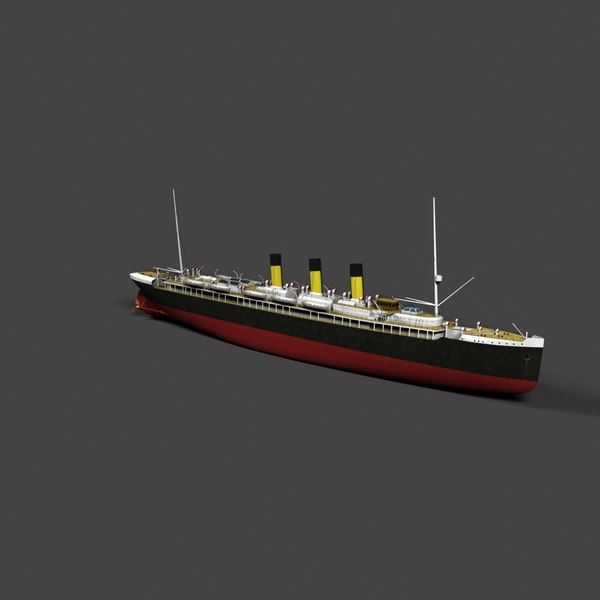 ocean liner 3d model