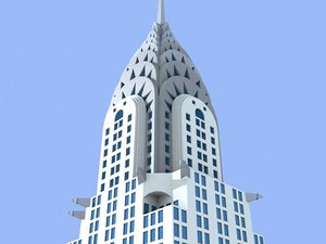 chrysler building skyscrapers 3ds