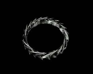 3d model ring thorns