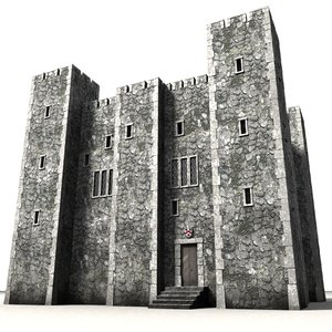 3ds max castle fortress