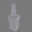 3d jack daniels bottle glass model