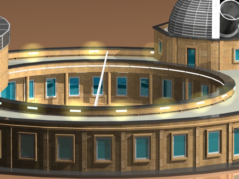 3d observatory building