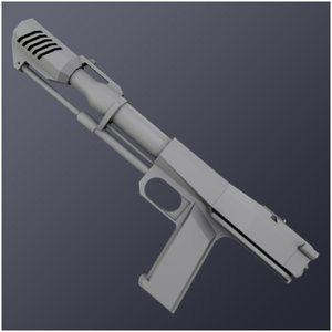 Machine Pistol 3d Models For Download Turbosquid