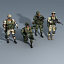 3d model soldiers terrorists