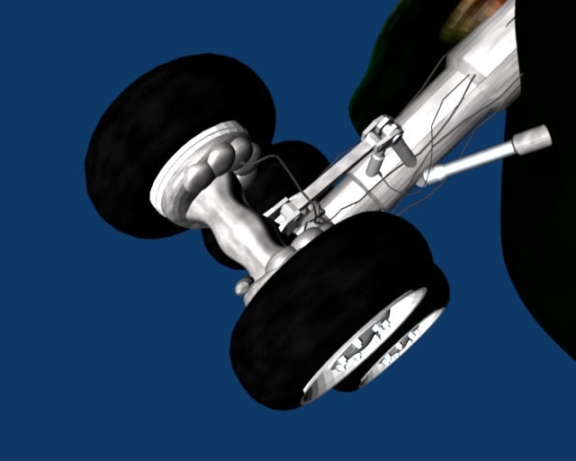 Landing Gear Blender Models for Download TurboSquid