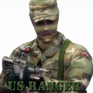 3d ranger army model