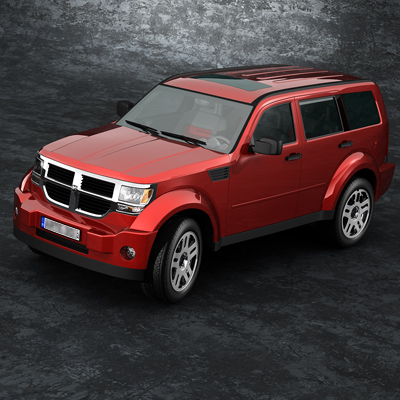 3d dodge nitro 2007 model