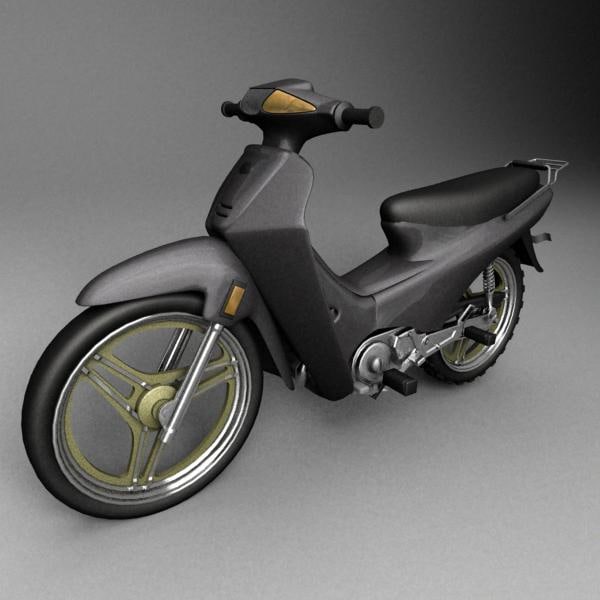 motorcycle 3d model