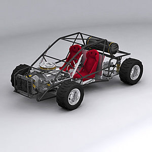 3d dune buggy model