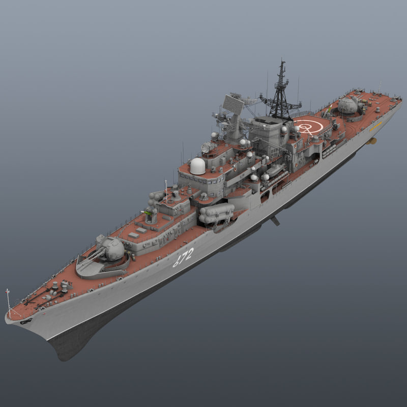 ruia sovremey cla destroyer 3d model