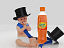 juice bottle publicity baby 3d max