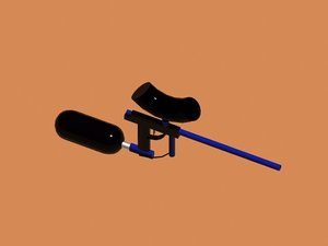 3d max paintball gun