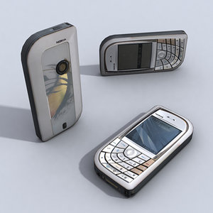 3d model nokia 7610 cell phone